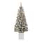 2 Pack 5ft. Pre-Lit Western Spruce Artificial Christmas Tree in Pot, Clear Incandescent Lights